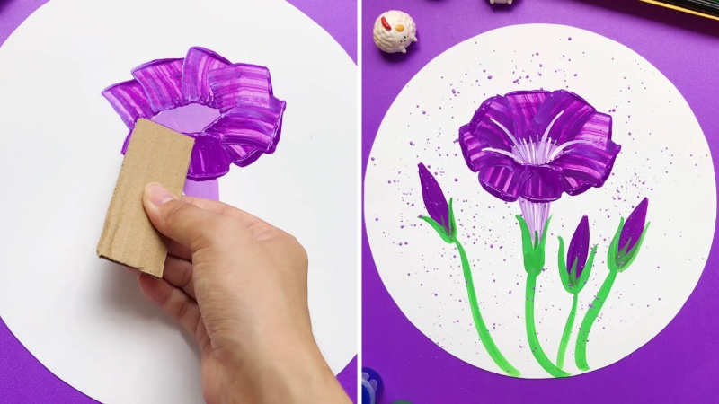 Colorful Painting Ideas with Simple Tricks Video Tutorial for All