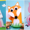 Cute Animal Paper Crafts Video Tutorial for Kids