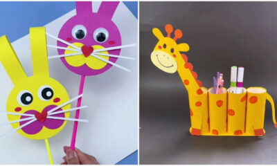 Cute Craft Activities Video Tutorial for Kids