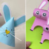 Cute Paper Animal Crafts Video Tutorial for Kids