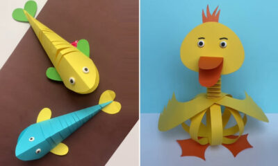 DIY Animal Paper Crafts Video Tutorial for Kids