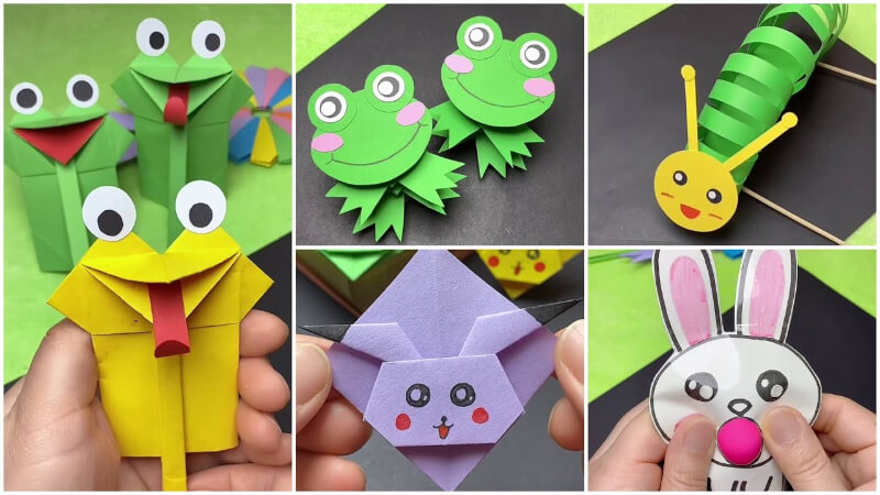 DIY Creative Animal Craft Activities Video Tutorial for Kids