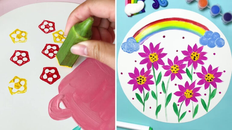 DIY Painting Hacks to Get the Look Video Tutorial - Kids Art & Craft