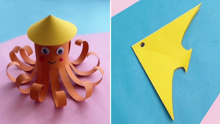 DIY Paper Toys Crafts Video Tutorials for Kids - Kids Art & Craft