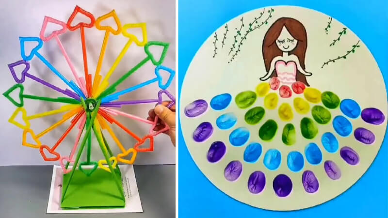 Easy Creative Crafts and Fun Activities Video Tutorial for Kids