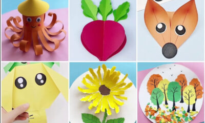 Easy Paper Art & Crafts Video Tutorials for Kids