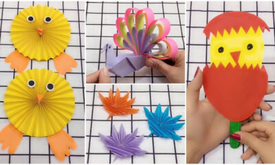 Easy Paper Craft For School Projects Video Tutorial
