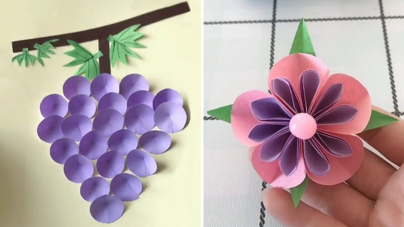 Easy Paper Craft Ideas and Activities Video Tutorial for Kids