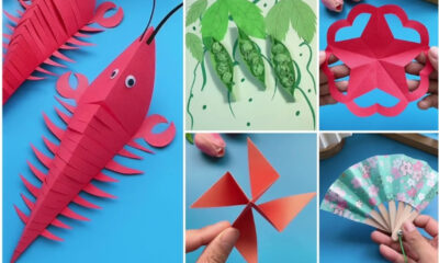 Easy Paper Crafts And Origami Video Tutorials for Kids