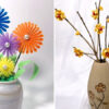 Flower Vase Home Decor Crafts Video Tutorial