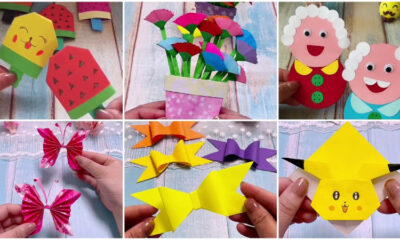 Fun Paper Craft Ideas With Parents Video Tutorial