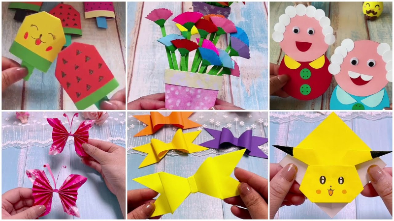 Fun Paper Craft Ideas With Parents Video Tutorial