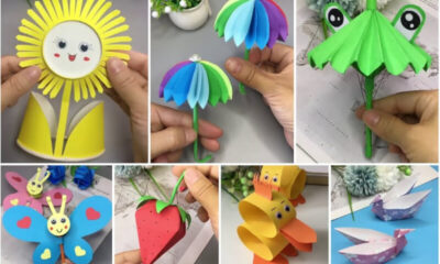 Gorgeous Paper Crafts Video Tutorials for Kids