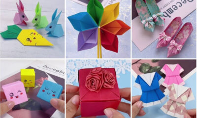 Simple Origami Crafts Video Tutorial for Kids