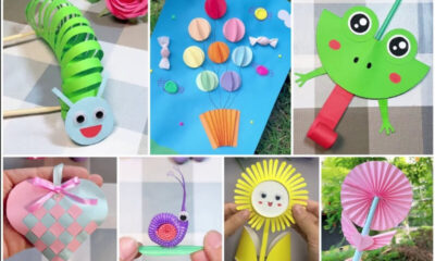 Simple DIY Animals and Flowers Craft Video Tutorials for Kids