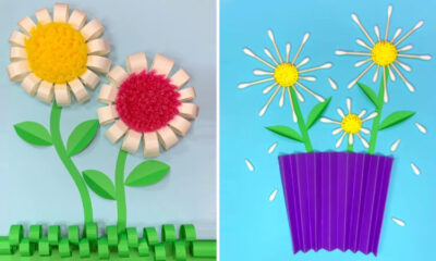 Simple DIY Paper Craft Decoration Video Tutorias