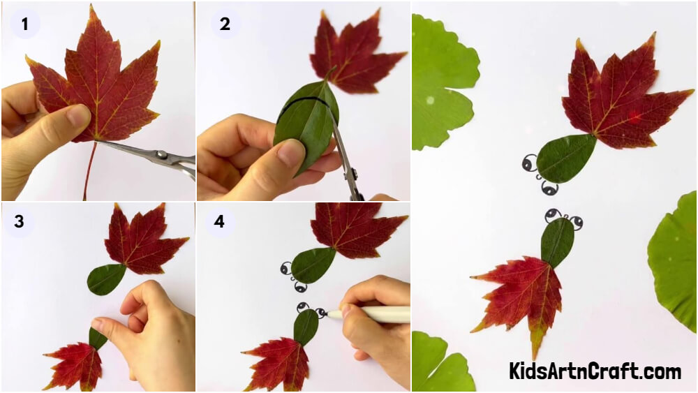 Simple Fall Leaves Art And Craft For Kids