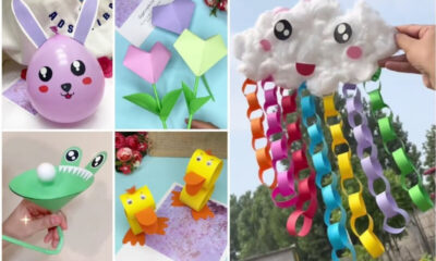 Simple Homemade Toys Video Tutorials for Kids
