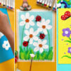 Simple Painting Tricks Video Tutorials for Kids