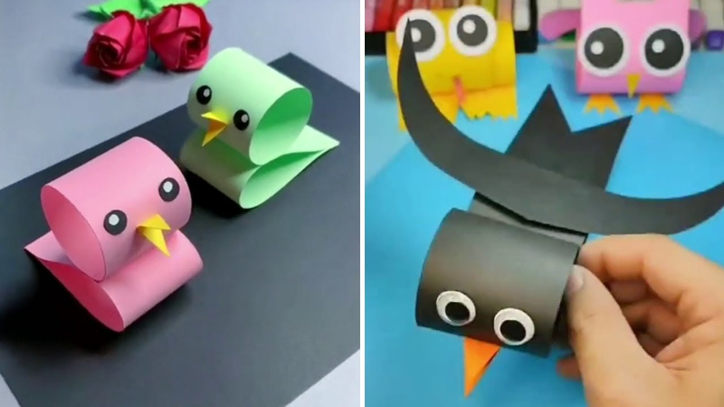 Simply Creative Paper Animal Crafts Video Tutorial for Kids