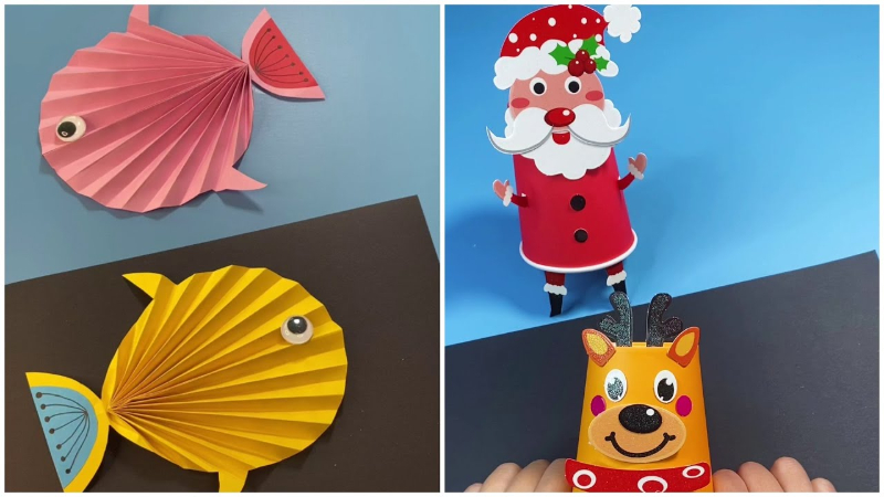 Try Easy Paper Craft Video Tutorial for Beginners