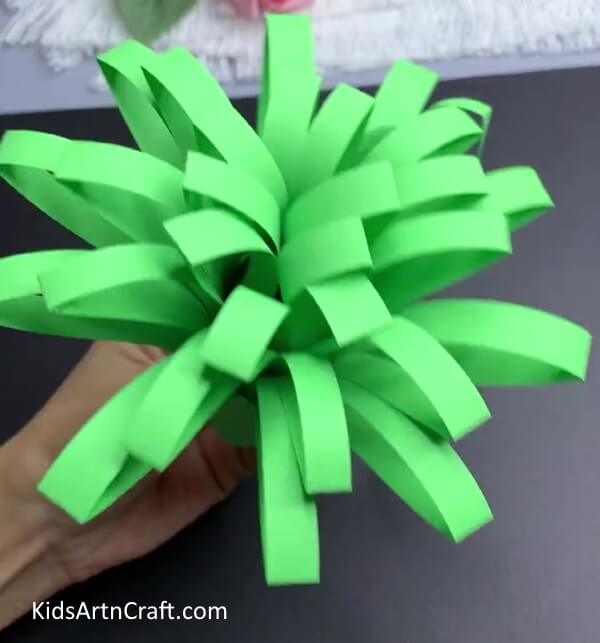 Making Bouquet  Step-by-Step Tutorial to Crafting a Beautiful Paper Flower
