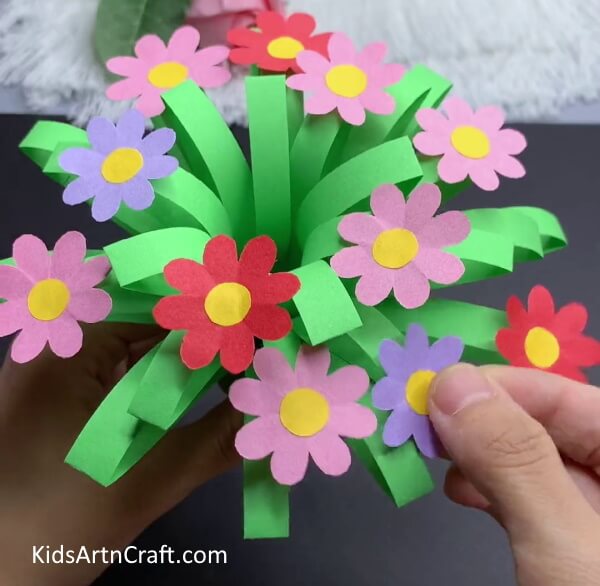 Pasting Flowers  Learn How to Make a Pretty Paper Flower