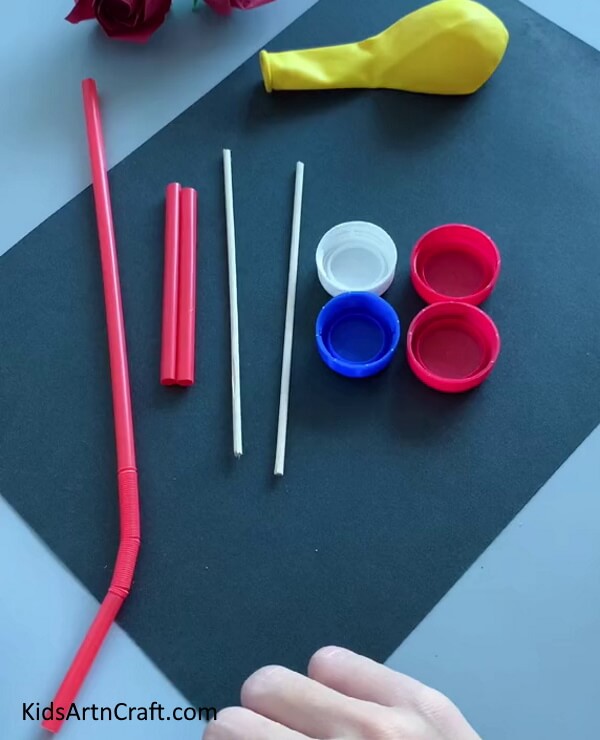 Collect All The Required Materials-Learn How to Create Your Own Automobile Using Just a Balloon and Straw