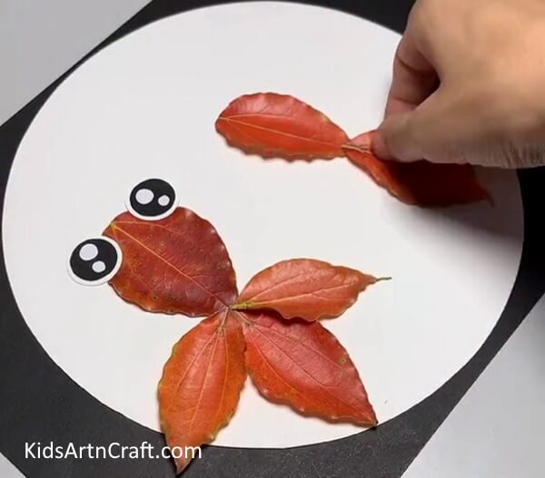 Create the Second Fish- Turn Leaves into a Fish - An Easy Tutorial for Children 