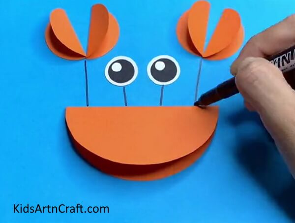 Drawing Legs & Hands - Tutorial on Making a Circular Crab Out of Paper