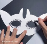 Mask Using Paper DIY Paper Mask Step by Step Tutorial For Kids - Kids Art & Craft