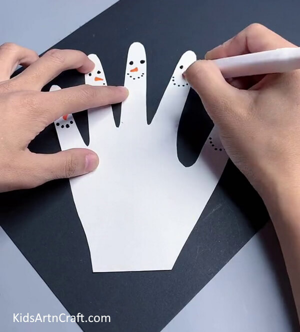 Drawing Nose - Create A Finger Puppet Easily By Following These Directions 