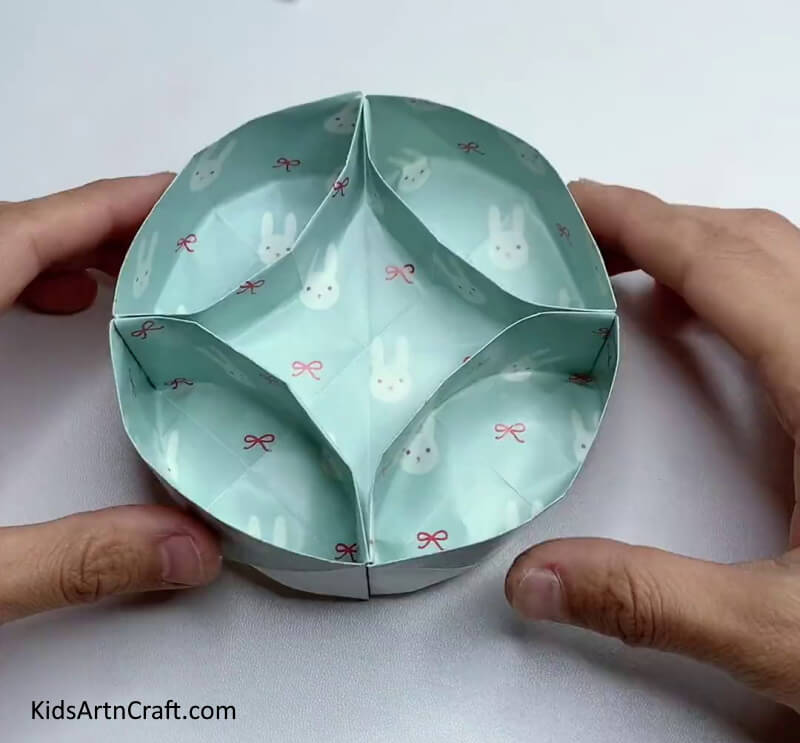 Hand-Made Box Craft Using Paper For Young Ones