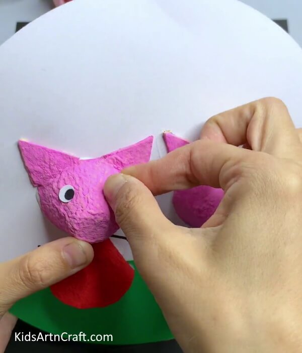 Adding Eyes To The Pigs' Face . Check out this step-by-step tutorial to learn how to make piglets out of egg cartons.