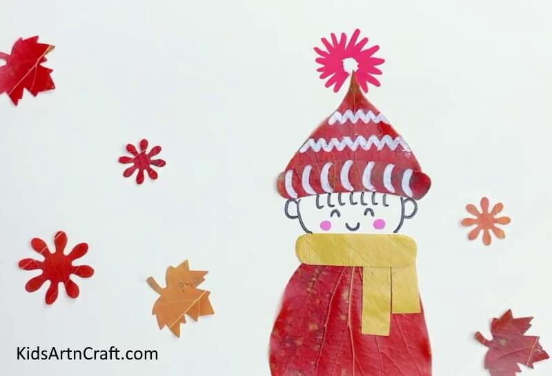 Simple Fall Leaf Handicrafts For Children