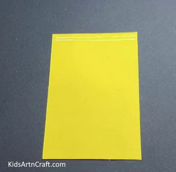Taking A Yellow Rectangle - Create a fascinating and uncomplicated robotic craft using paper.