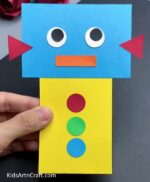 Easy Paper Robot Craft Step By Step Tutorial - Kids Art & Craft