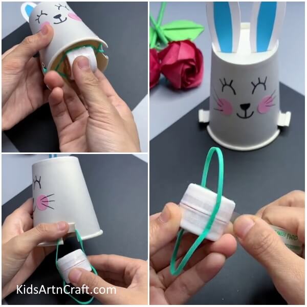Making Bunny Bounce - A Tutorial Teaching Kids How to Make a Bunny Out of a Paper Cup