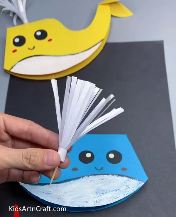 Making Spray - An Easy-to-Follow Paper Whale Tutorial for Kids 