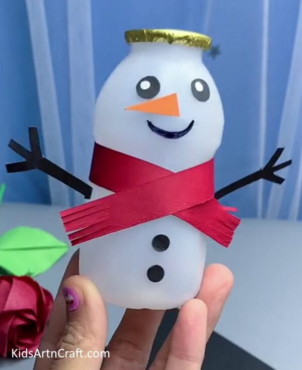 Here is Your Snow Man! - Building a Snowman from a Bottle - A Tutorial 