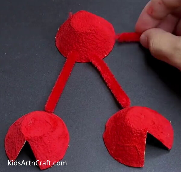 Pasting Legs and Claws - Here Is An Easy Tutorial For Kids To Make A Crab Out Of An Egg Holder