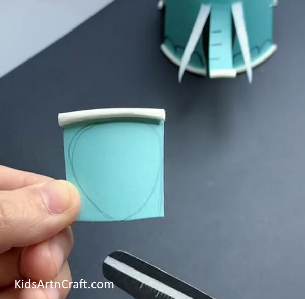 Cutting Out The Ears Developing an Elephant Paper Cup Activity For Kids