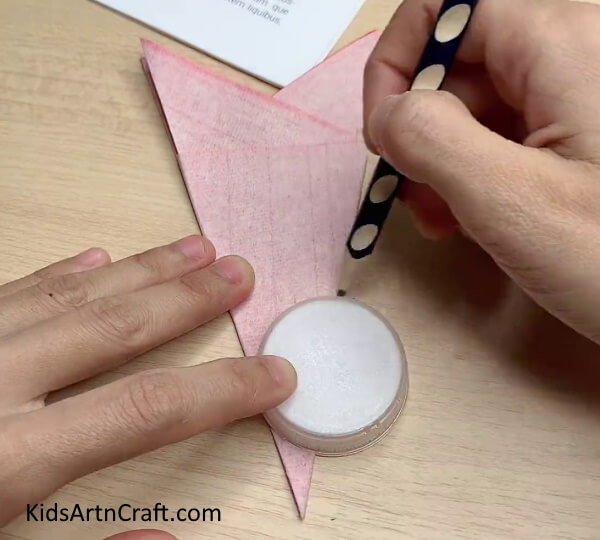 Make a Semi-Circle-Generating a Paper Bunny - A Simple Creation For Kids 