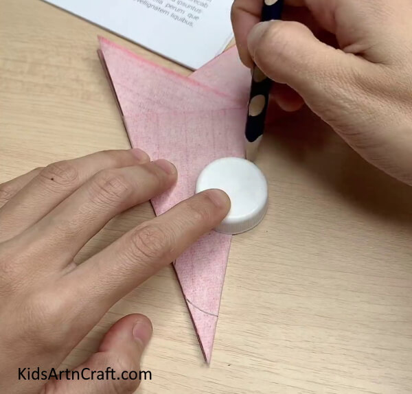 Use The Smaller Bottle Cap-Building a Paper Bunny - An Effortless Activity For Youngsters