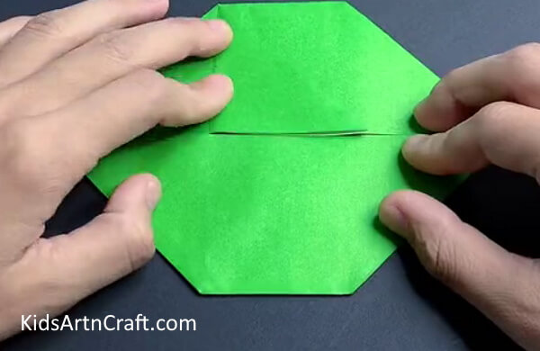 Folding Outer Layer - Create a dinosaur by paper origami 