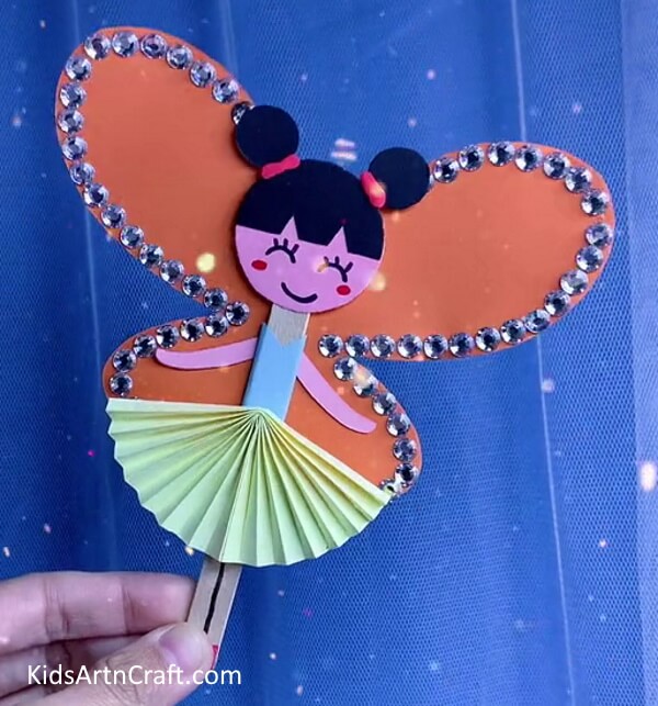 Similarly, Create Another Fairy Following The Same Process Assembling a Paper Doll with Craft Paper 