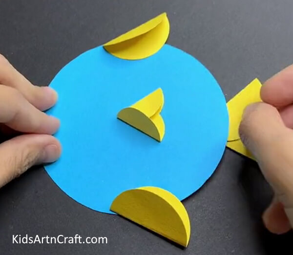 Pasting Tail - Making Art with Paper Fish - Fun for Youngsters