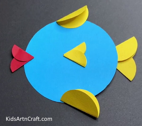 Making Mouth of Fish - Creative Paper Fish Making for Children