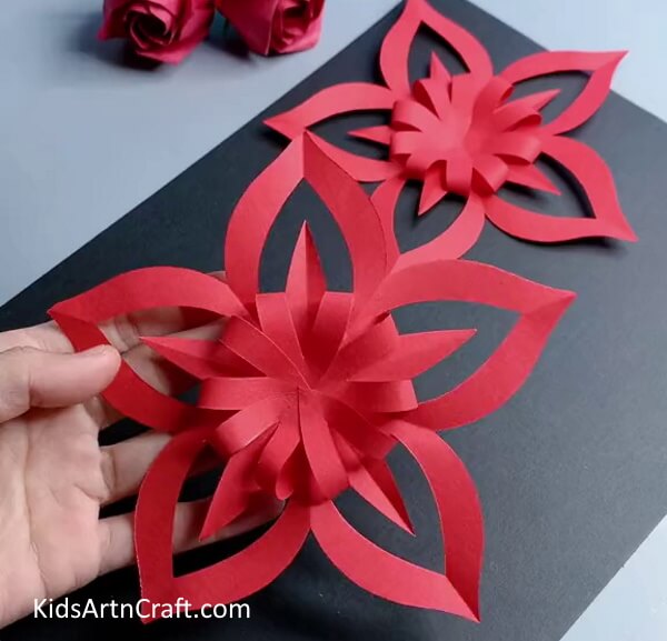 Layering The Backside- A straightforward guide to assembling paper snowflakes