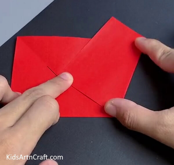Aligning The Right Corner- A Guide to Making a Star with Origami Paper 